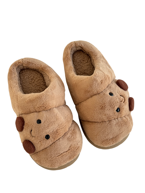 Fluffy Jellycat  Croissant Slippers